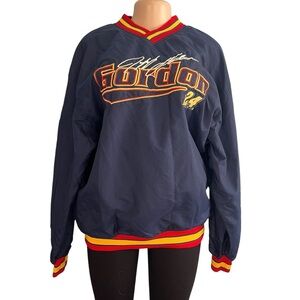 Jeff Gordon Chase Authentics NASCAR Dupont Pullover Windbreaker Jacket